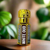 YUGOSMILE White Oud Attar 6ml | 100% Pure & Original Attar | Long-Lasting Luxury Roll-On Perfume | Unisex Fragrance for Men & Women
